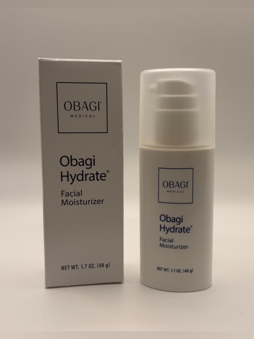 Obagi Hydrate Facial Moisturizer Cream 48g/1.7 oz Hydromanil Shea Mango Avocado